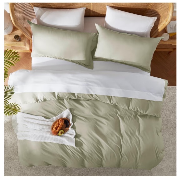 NWT Nestl Sage Twin Duvet Cover Set - Picture 7 of 8